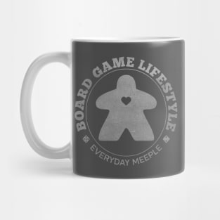 Board Game Lifestyle - Halftone Mug